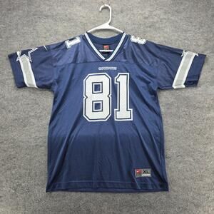 Dallas Cowboys Jersey Boys XL Blue NFL Football Ismail 81 Nike Team Apparel